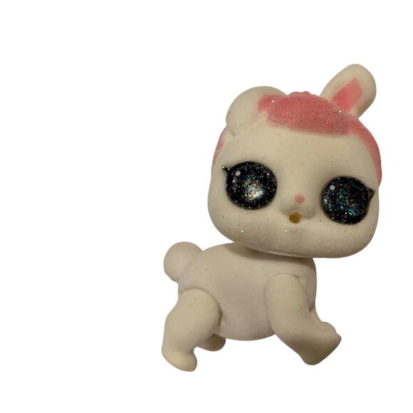 LOL Surprise Pets Series 3 Crystal Bunny Glitterati Club Rare Flocked Toy Gift - Picture 6 of 9